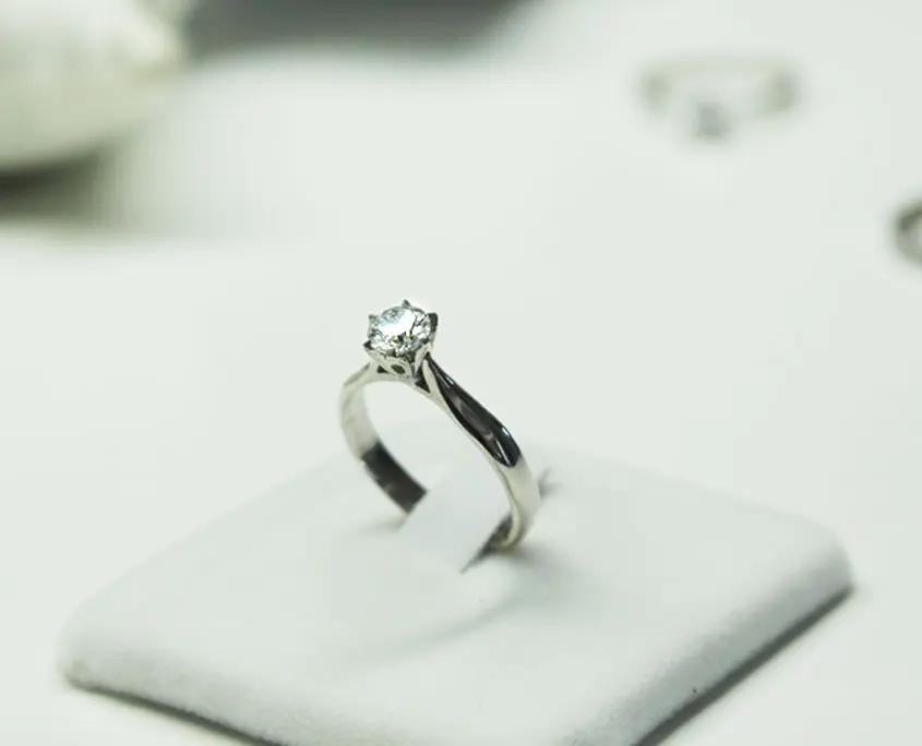 Anello Con Diamante test 1